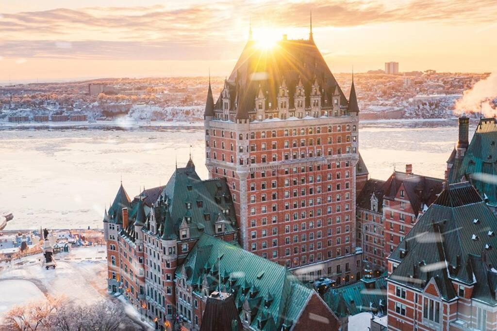 Penthouse With Free Indoor Parking Downtown Appartement Québec Buitenkant foto